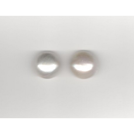 Par perlas Japonesas de 19,5 m.m. de diametro